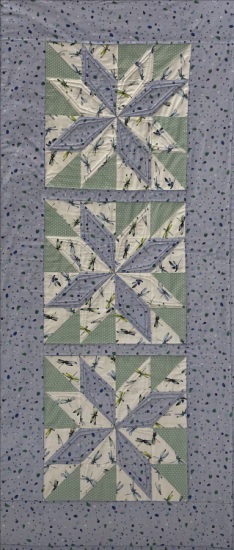 Borrowdale Table Runner Pattern by Bev Mayo - Click Image to Close